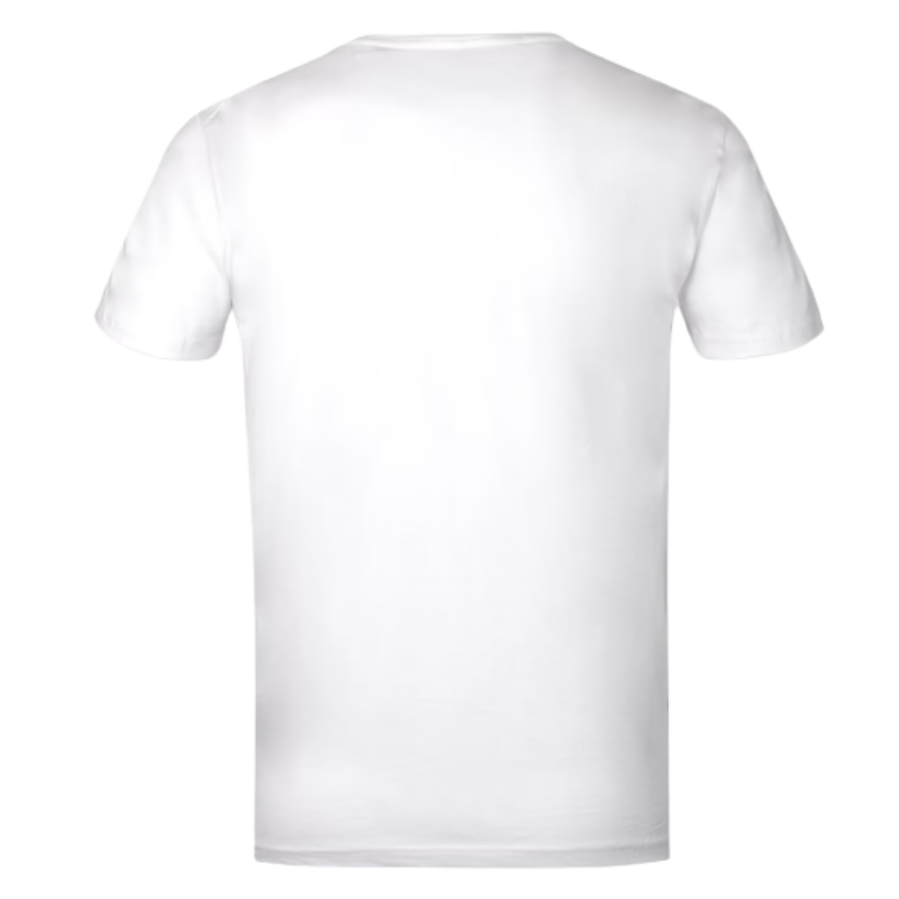 V-Neck T Shirt White - Image 2