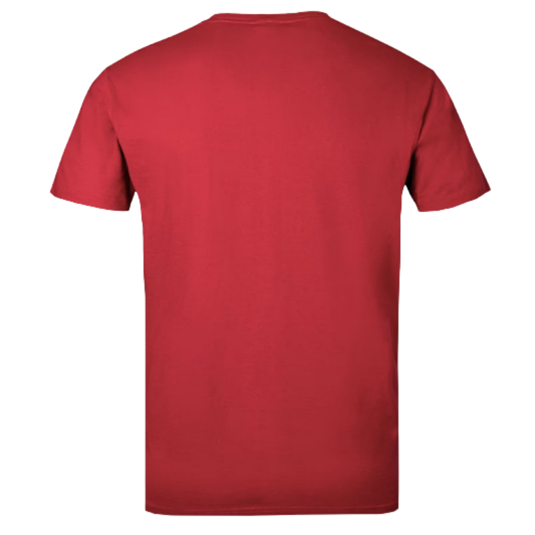 V-Neck T Shirt Red - Image 2