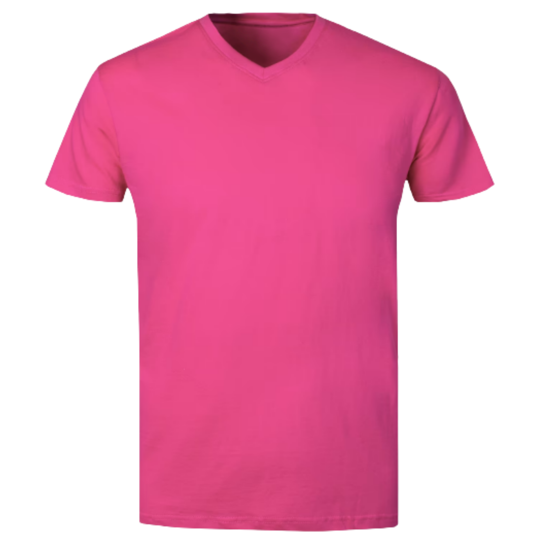 V-Neck T Shirt Pink