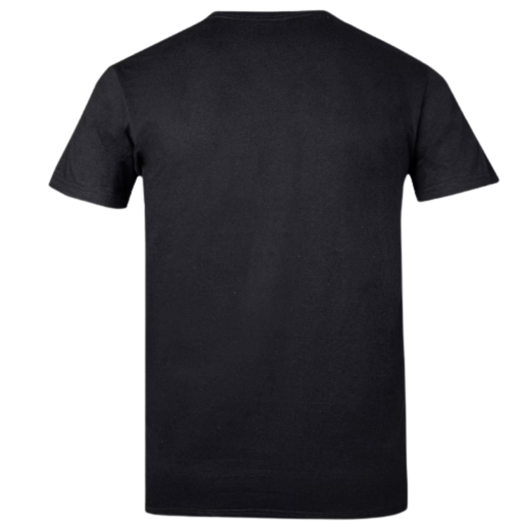 V-Neck T Shirt Black - Image 2