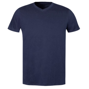V-Neck T Shirt Blue