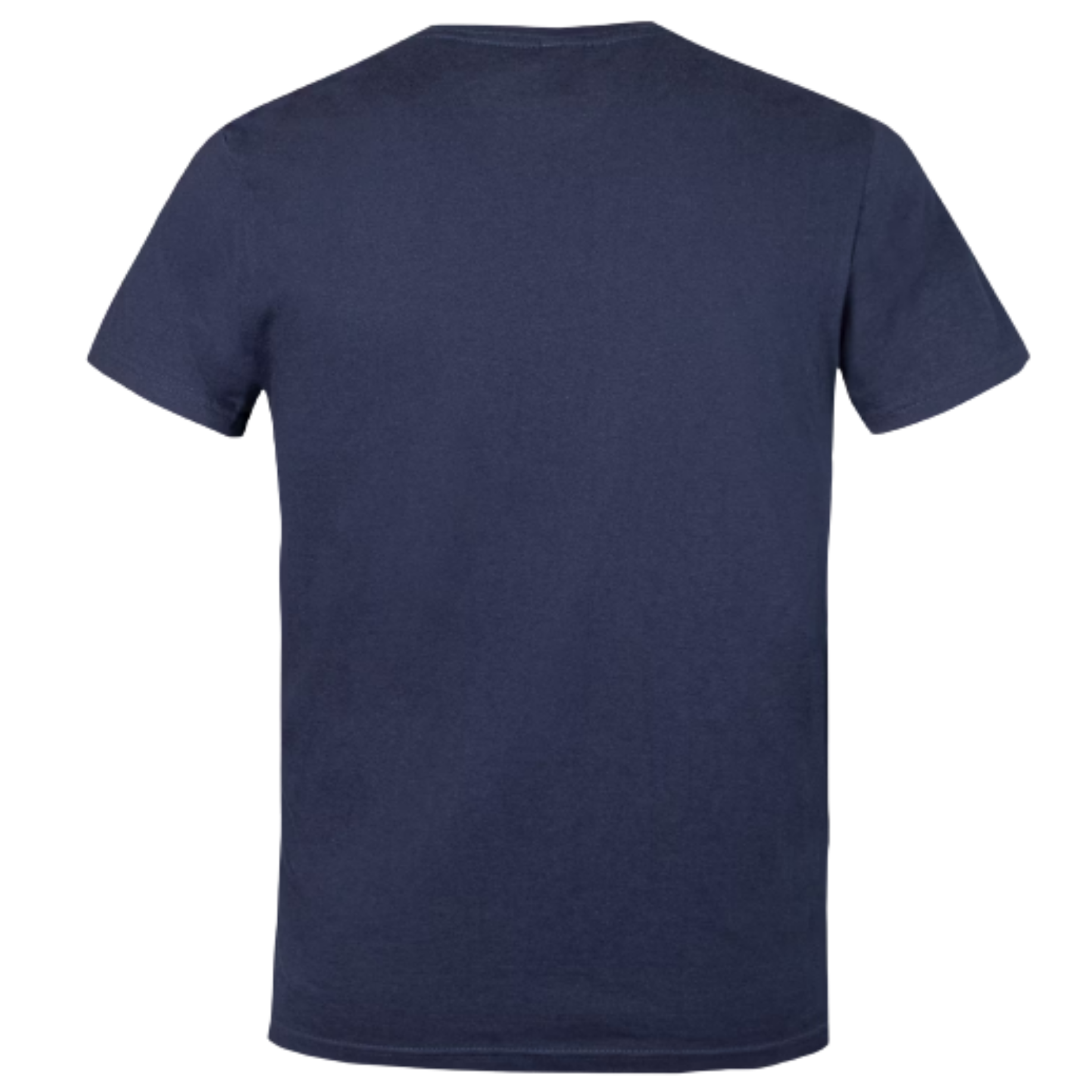 V-Neck T Shirt Blue - Image 2