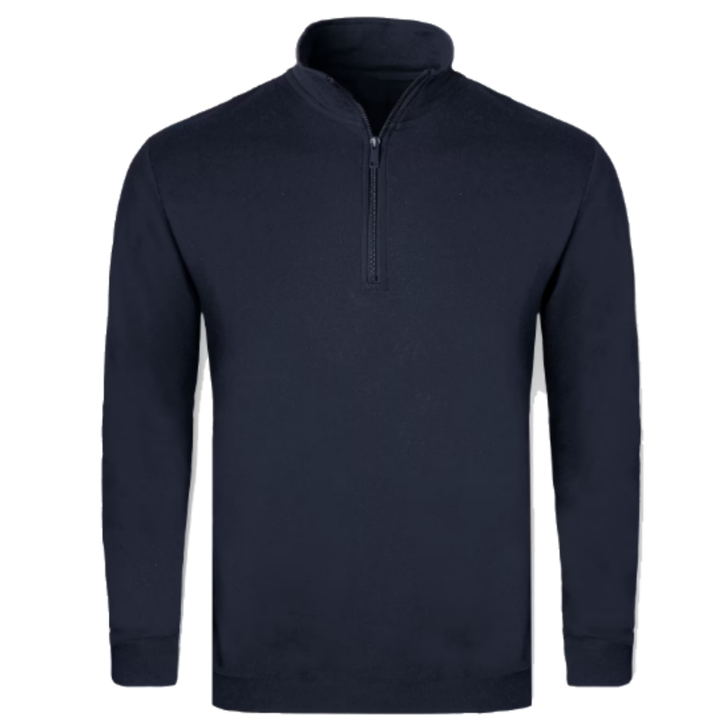 Quarter Zip Sweater Blue