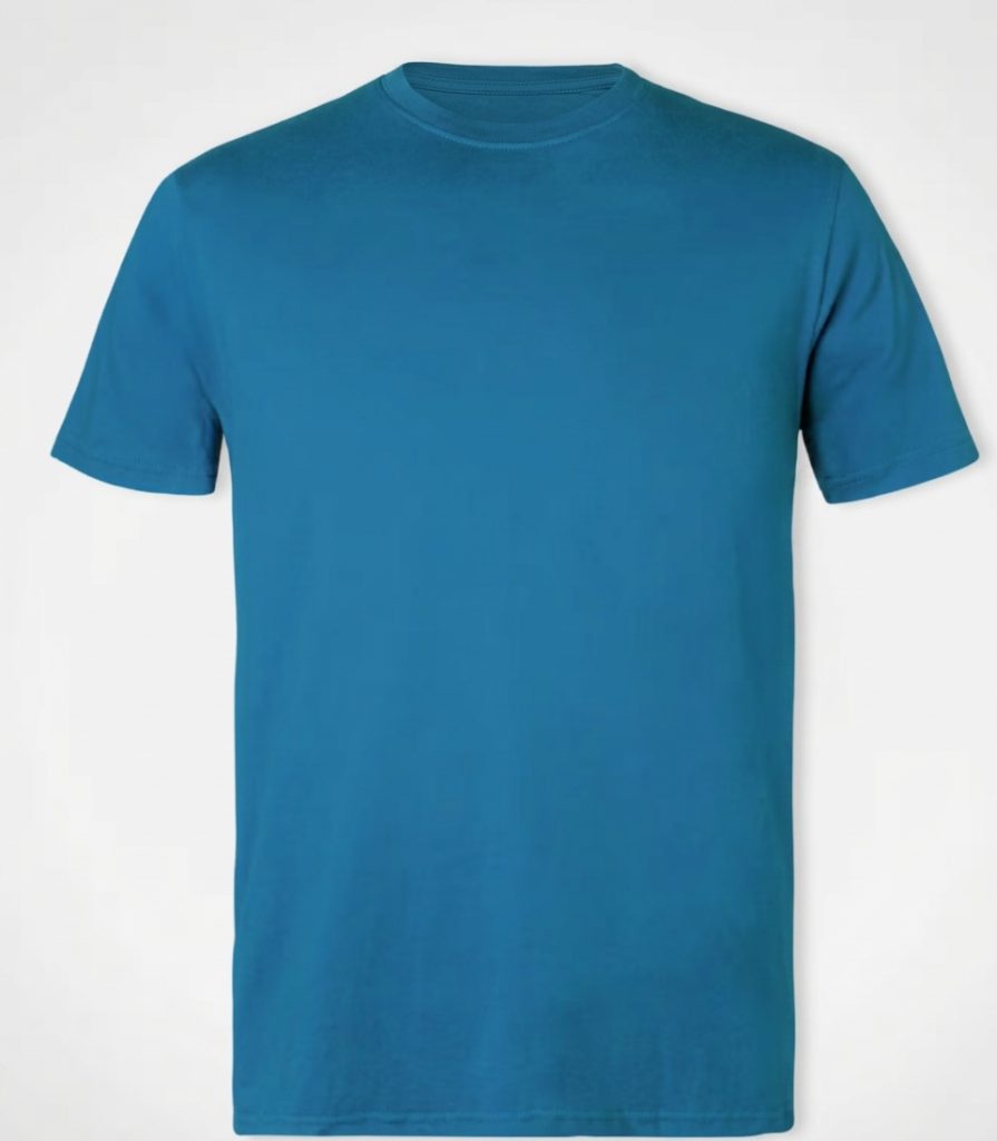 Premium Cotton Shirt Cyan