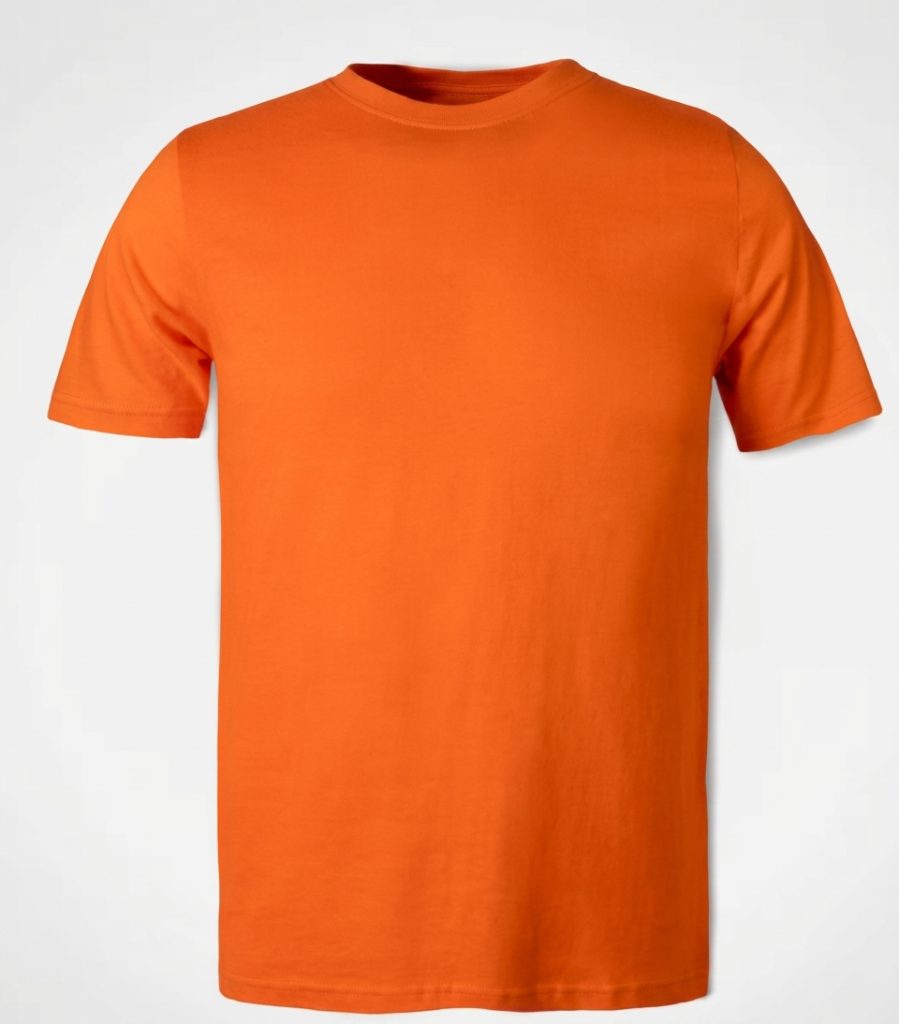 Premium Cotton Shirt Orange