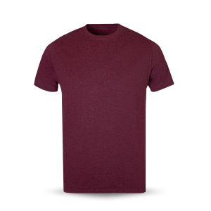 Premium T-Shirt Melange Burgundy