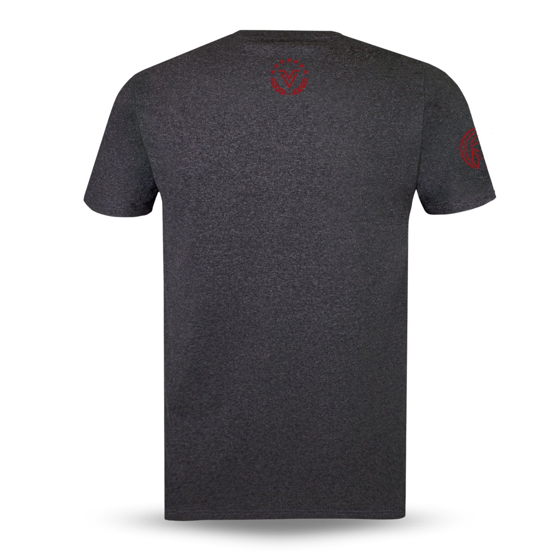 Premium T Shirt Charcoal Melange - Image 3