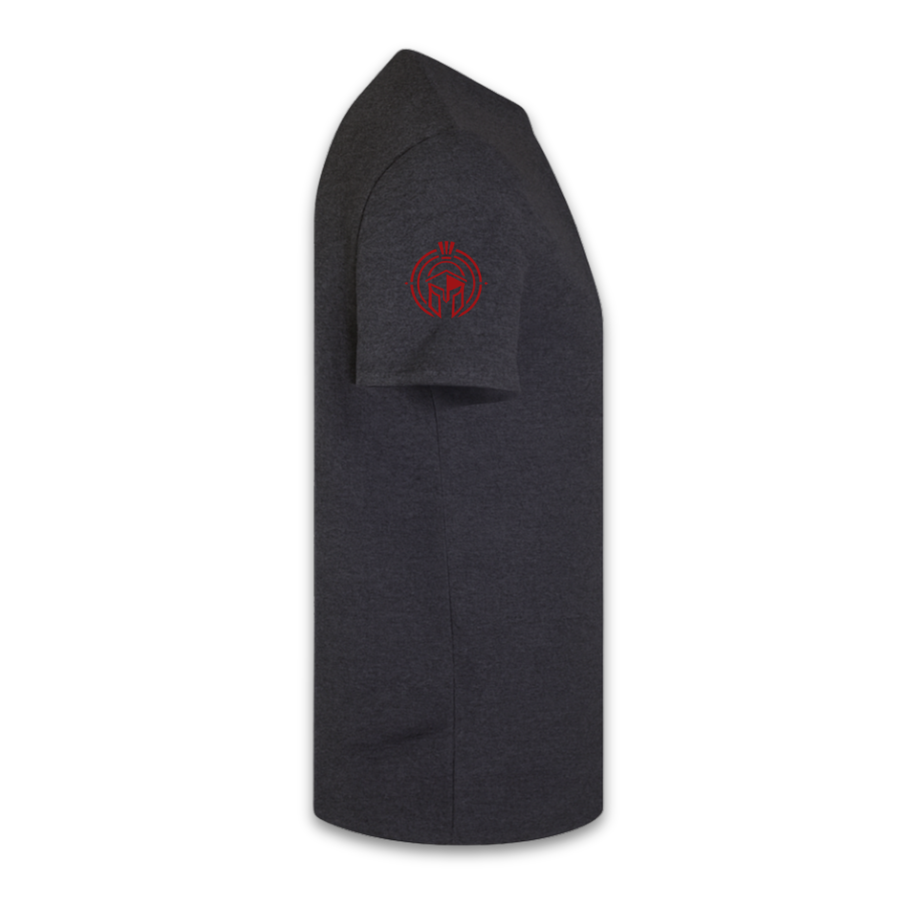Premium T Shirt Charcoal Melange - Image 2