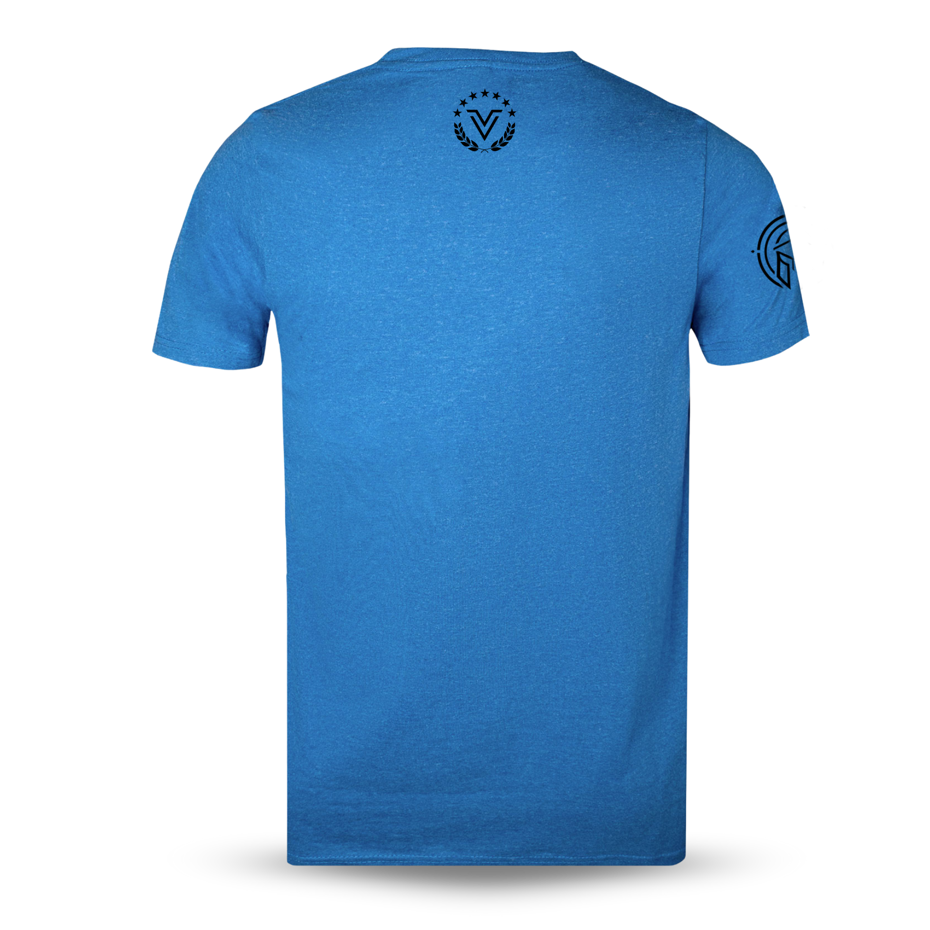 Premium T Shirt Royal Melange - Image 3