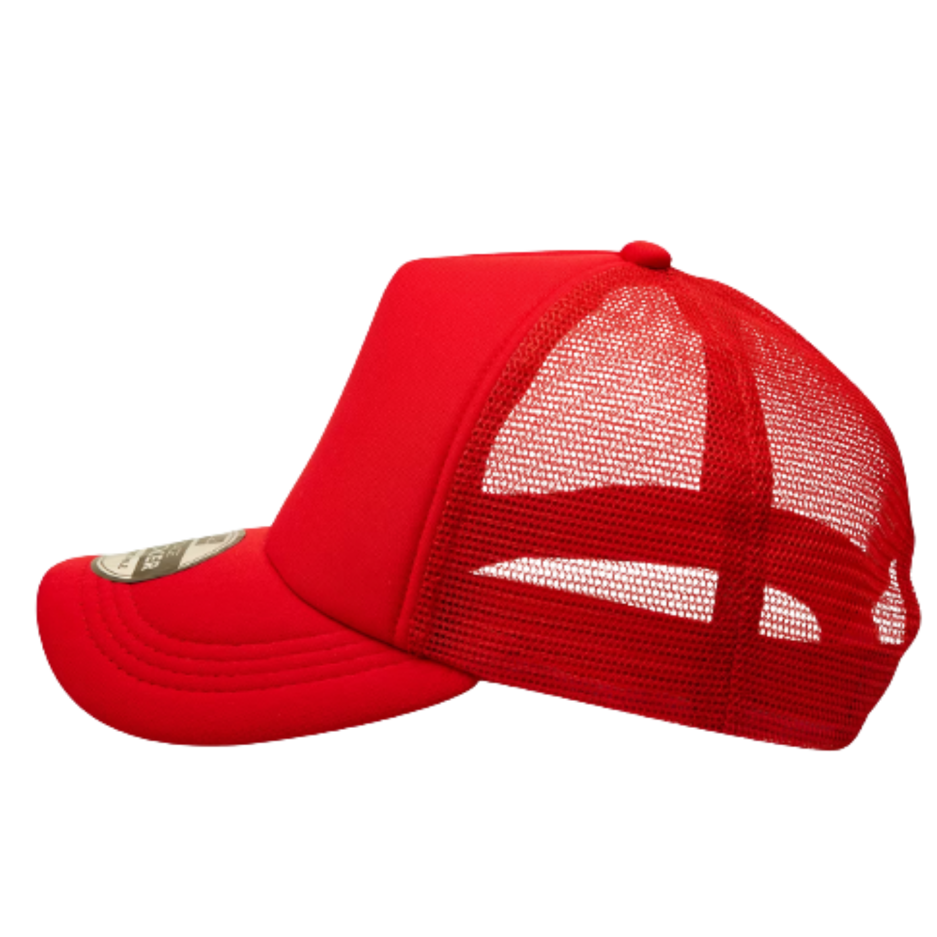 Vintage Trucker Cap Red - Image 2