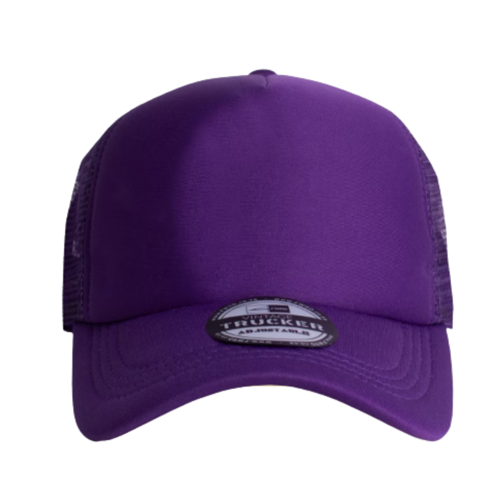 Vintage Trucker Cap Purple