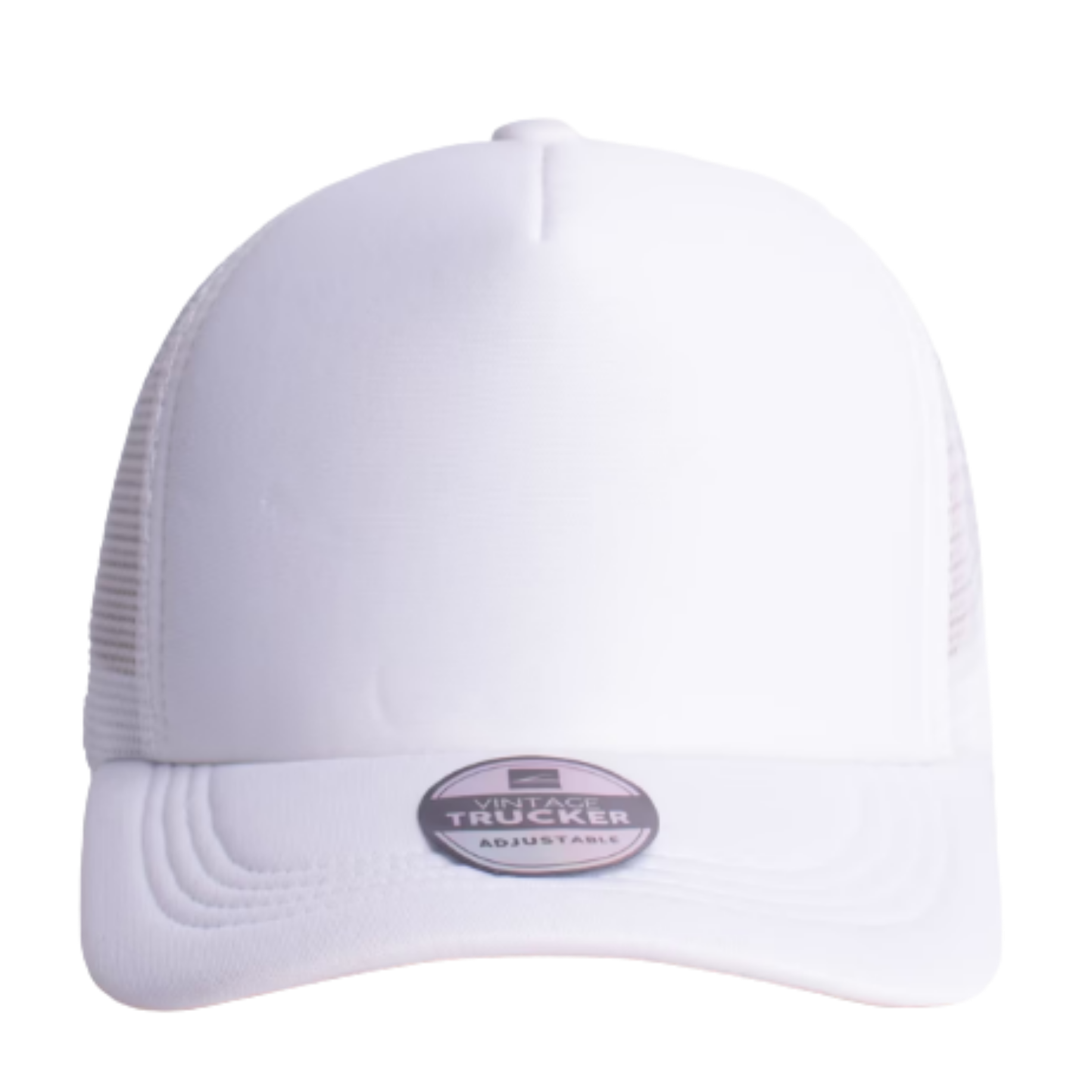 Vintage Trucker Cap White