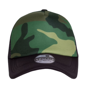 Vintage Trucker Camo Cap