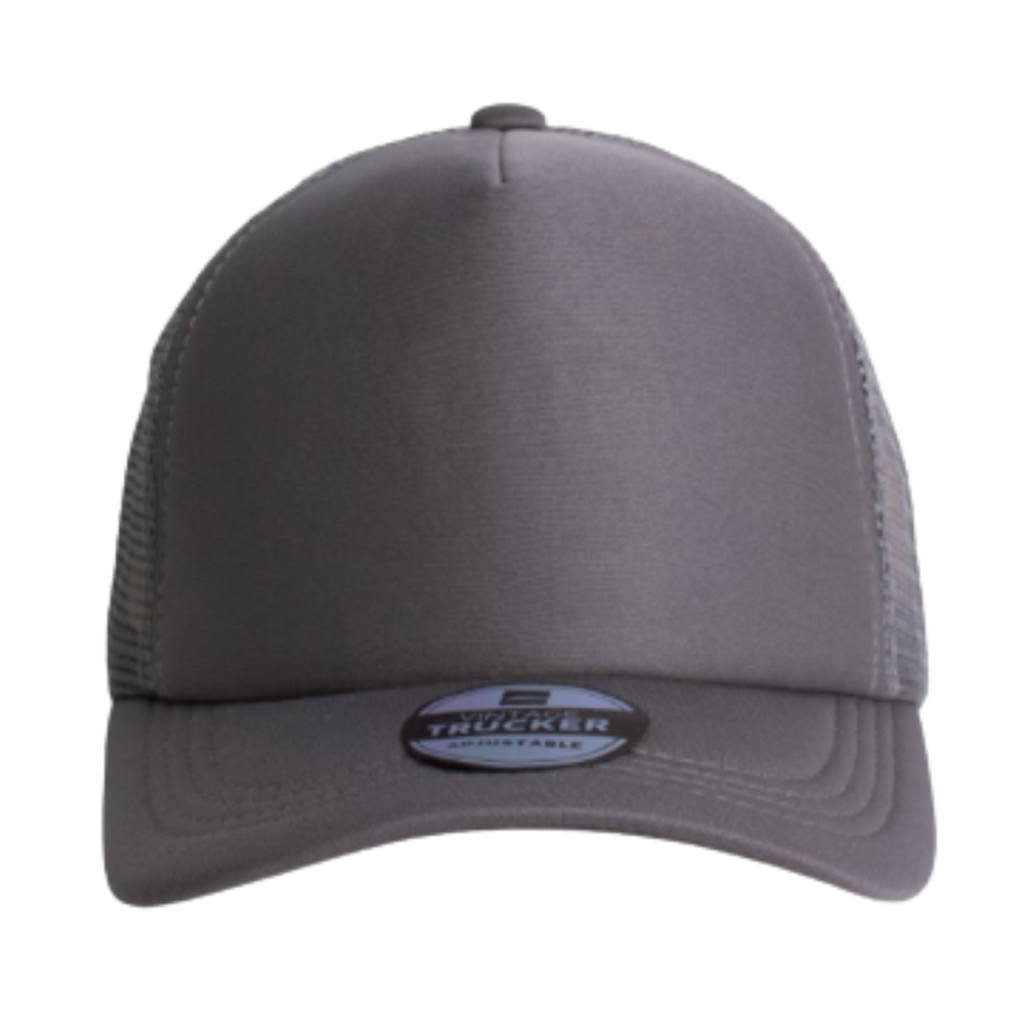 Vintage Trucker Cap Charcoal