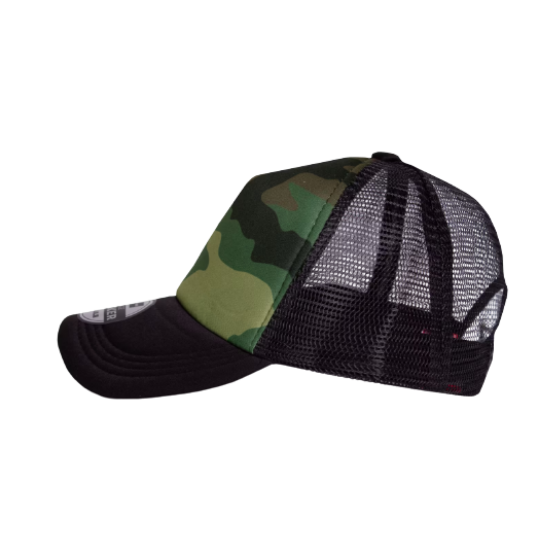 Vintage Trucker Camo Cap - Image 2