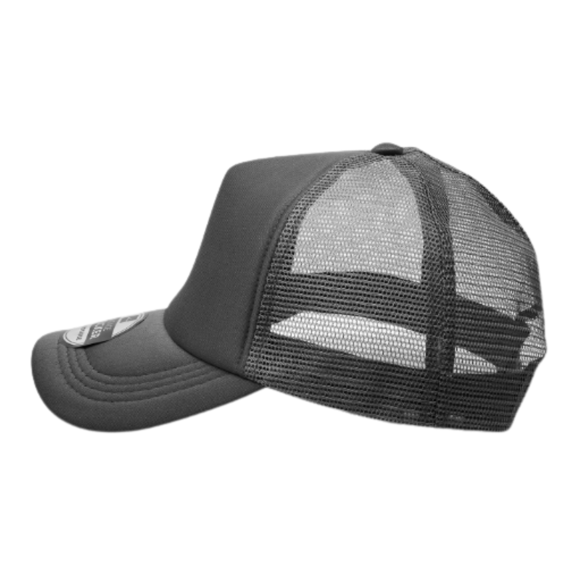 Vintage Trucker Cap Charcoal - Image 2