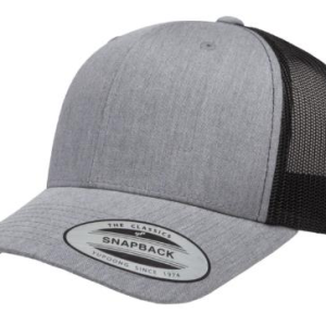 Grey & Black Cap Snapback