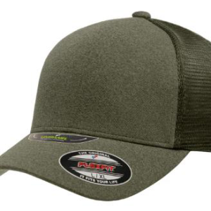 Mesh Olive Cap Flexfit