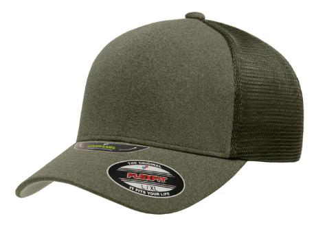 Mesh Olive Cap Flexfit
