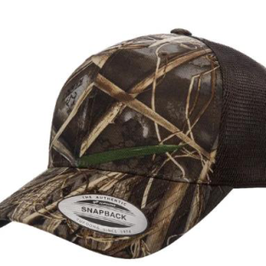 camo retro trucker cap Snapback