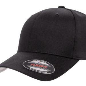 Black Wooly Combed Cap Flexfit