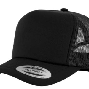 Trucker Black Cap Adjustable Fit