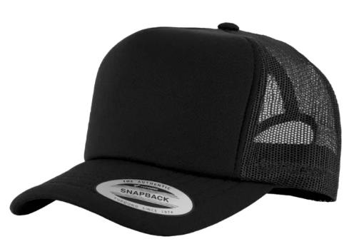 Trucker Black Cap Adjustable Fit