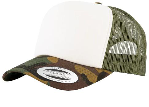 Trucker Camo & White Cap Adjustable Fit - Image 2