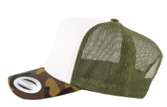 Trucker Camo & White Cap Adjustable Fit - Image 4