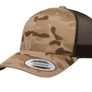 Multi Camo Brown Cap Snapback