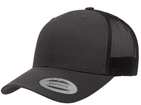 Charcoal Cap Snapback