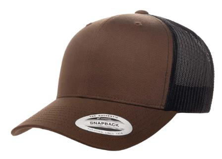 Coyote Brown & Black Cap Snapback